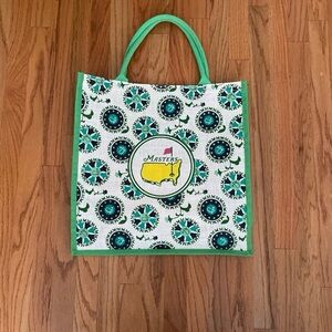 Masters Jute Tote Bag Augusta National Golf
